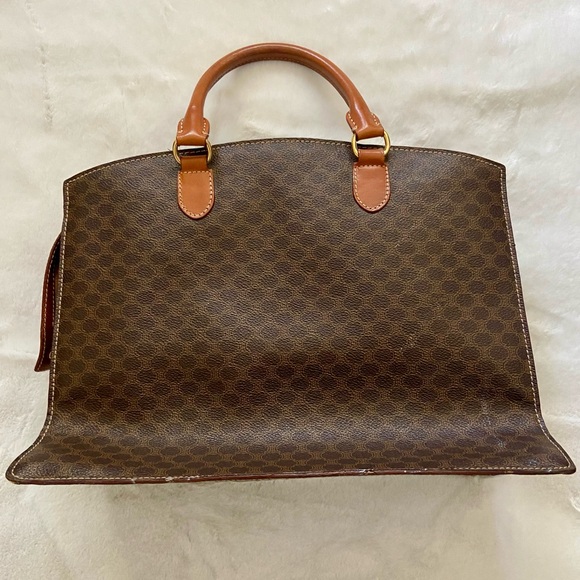 Celine Vintage Macadam Top Handle Handbag - Picture 3 of 16